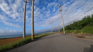 小浜島の道